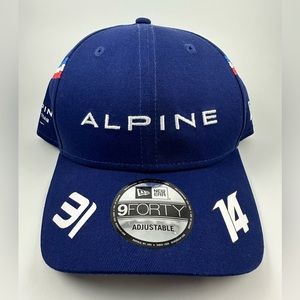 F1. Formula 1. Alpine Cap 31 Esteban Ocon & 14 Fernando Alonso Brand New Genuine